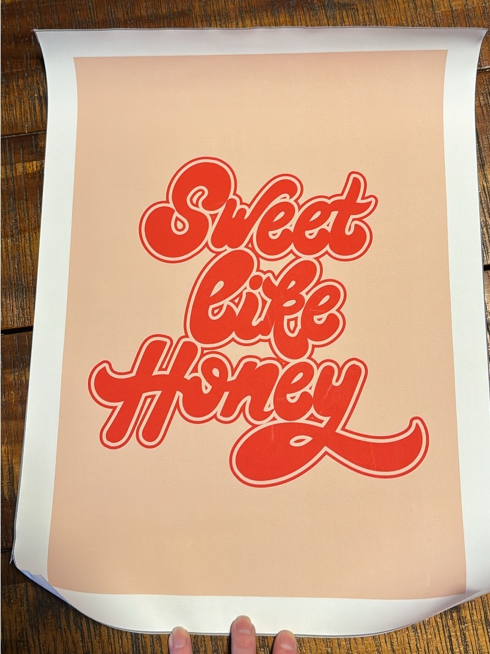 Sweet Life Honey Wall Art Print
